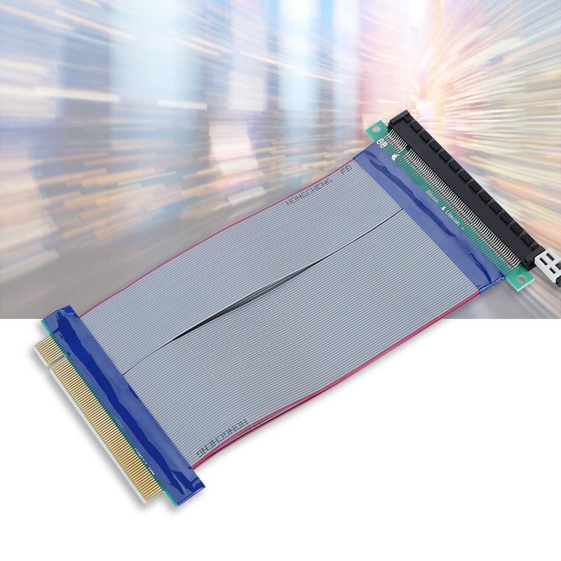 ZERONE PCIE Riser Cable, 7.5Inch/19cm 16x High Speed Riser Cable - PCI Express Port GPU Extension Card - Image 2